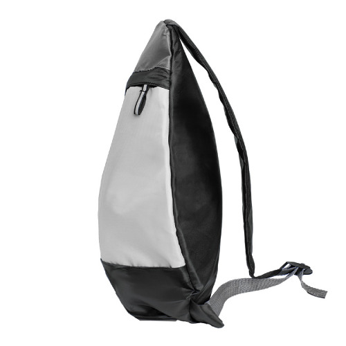 Рюкзак Pick, белый/серый/чёрный, 41 x 32 см, 100% полиэстер 210D (белый)