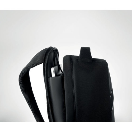 Рюкзак 600D из RPET (черный)