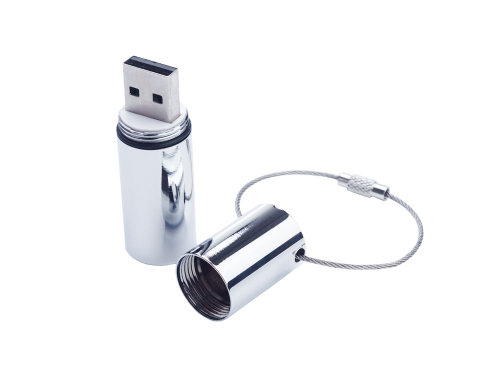 USB-флешка на 2 ГБ серебро (арт 3014.00.2)