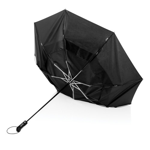 Компактный зонт-антишторм Tornado от Swiss Peak из rPET Aware™, d120 см