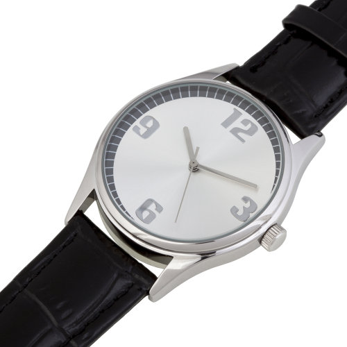 Часы наручные, белый с серебром (арт 9213)