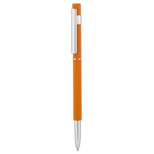 Ручка шариковая "Star", покрытие soft touch, оранжевый