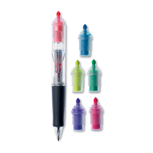Набор: ручка и фломастер (многоцветный)