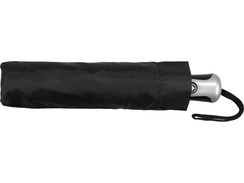Зонт Alex трехсекционный автоматический 21,5 черный (арт 10901600p)