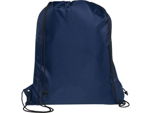 Изолированная сумка со шнурком Adventure объемом 9 л из переработанных материалов, соответствующих стандарту GRS, темно-синий