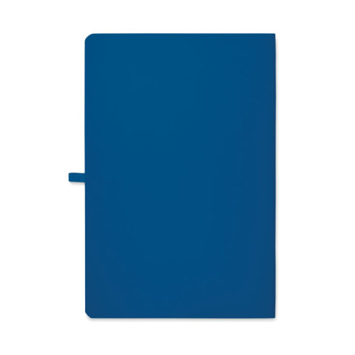 Блокнот А5 в мягкой обложке (синий)