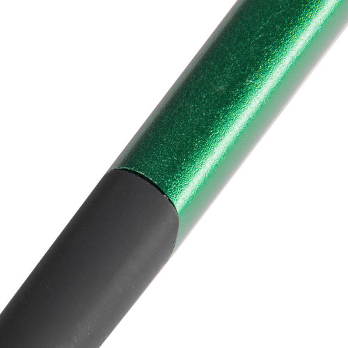 Ручка шариковая SQUARE (зеленый, серебристый)