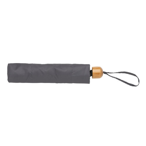 Компактный зонт Impact из RPET AWARE™ с бамбуковой рукояткой d96 см (арт P850.572)