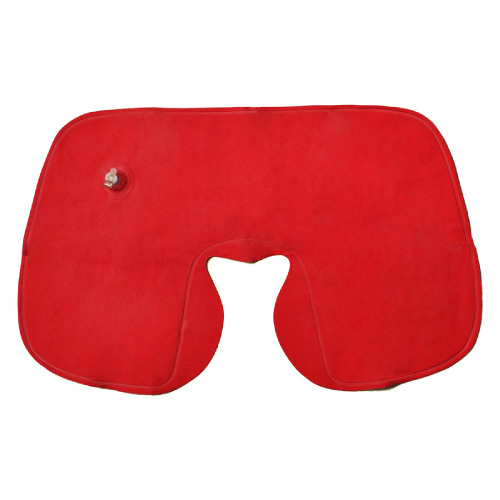 Подушка ROAD надувная дорожная в футляре (красный)