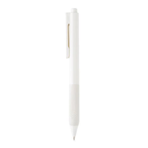Ручка X9 с глянцевым корпусом и силиконовым грипом (арт P610.823)