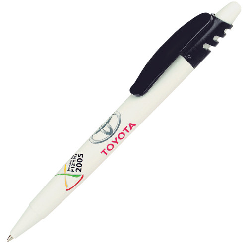 Ручка шариковая X-8 (белый, черный)