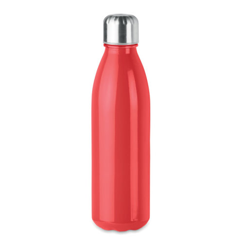Бутылка стеклянная 500мл (красный)
