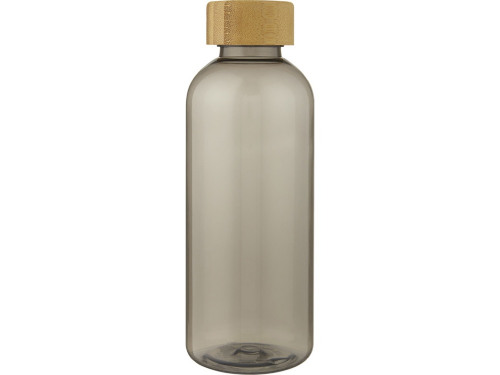 Бутылка для воды Ziggs из переработанной пластмассы объемом 950 мл - темно-серый