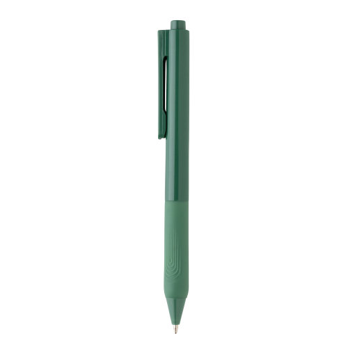 Ручка X9 с глянцевым корпусом и силиконовым грипом (арт P610.827)