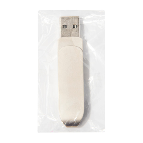 USB flash-карта CIRCLE OTG Type-C (8Гб), серебристая, 6,5х1,5х0,82 см, металл (серебристый)