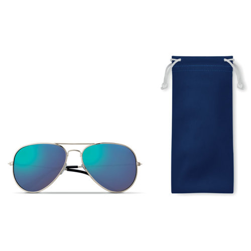 Солнцезащитные очки в чехле из (королевский синий)