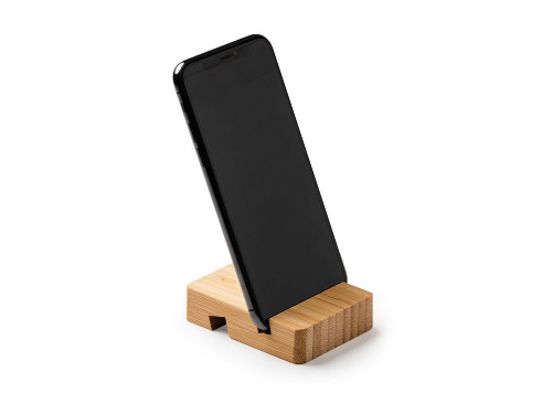 Подставка из бамбука ANTIX для мобильных устройств, планшетов или смартфонов, бежевый