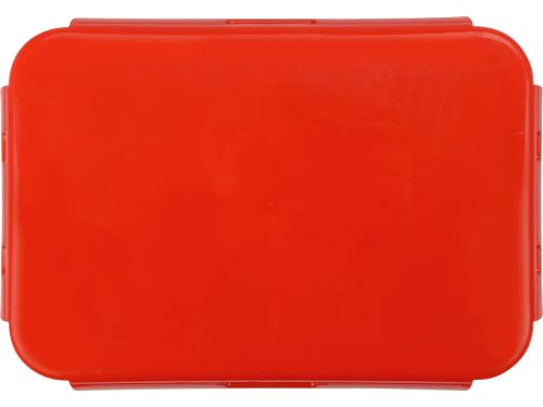 Герметичный ланч-бокс Foody с двумя секциями, 650мл, красный