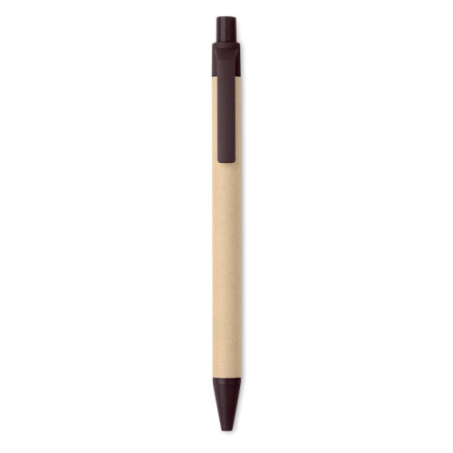 Ручка из картона и кофе (коричневый)