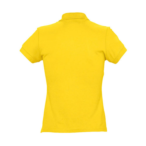 Поло женское PASSION, солнечно-желтый, S, 100% хлопок, 170 г/м2 (желтый)