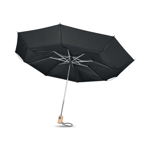 Зонт 23-дюймовый из RPET 190T (черный)