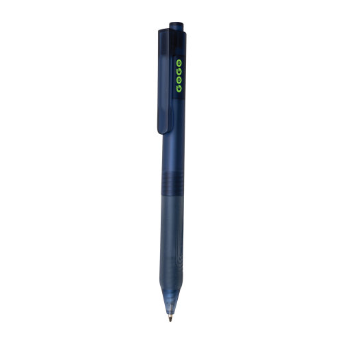 Ручка X9 с матовым корпусом и силиконовым грипом (арт P610.799)