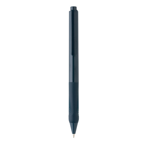 Ручка X9 с глянцевым корпусом и силиконовым грипом (арт P610.829)