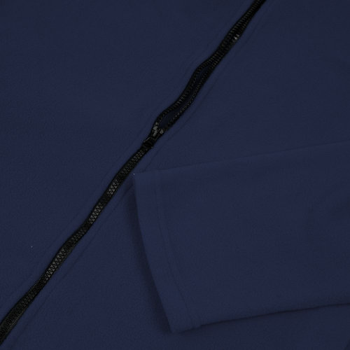 Куртка флисовая унисекс Manakin, темно-синяя