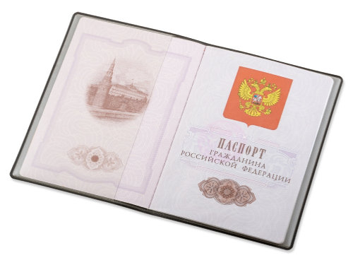Классическая обложка для паспорта Favor, светло-серая