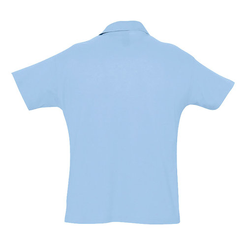 Рубашка поло мужская SUMMER II 170  (голубой)