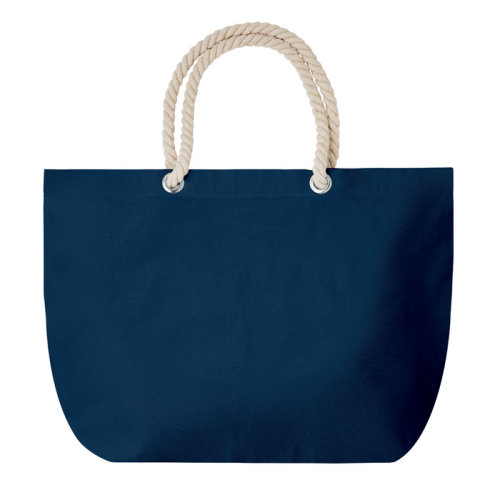 Пляжная сумка с ручками (синий)