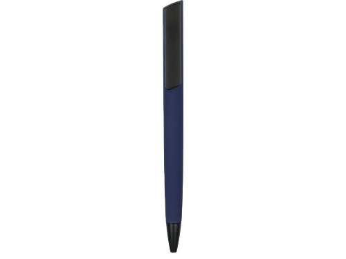 Ручка пластиковая шариковая C1 софт-тач, темно-синий