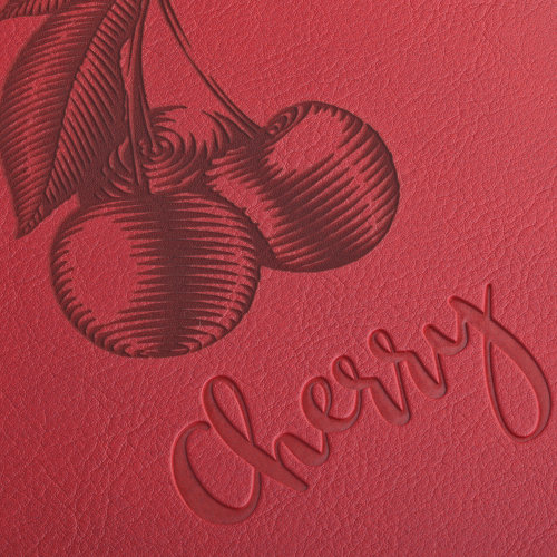 Ежедневник недатированный "Альба", формат А5, гибкая обложка, красный
