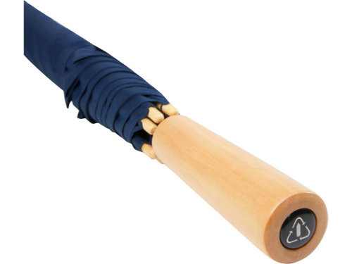 Romee, ветрозащитный зонт для гольфа диаметром 30 дюймов из переработанного ПЭТ, темно-синий