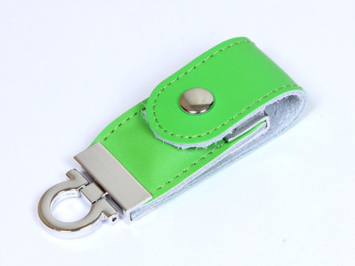 USB-флешка на 32 Гб в виде брелка, зеленый