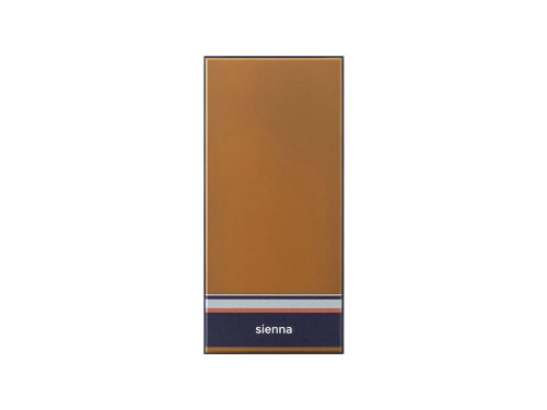 Внешний аккумулятор Rombica NEO ARIA Sienna, 10000мАч, Soft-touch, PD, QCharge, Type-C, охра/синий