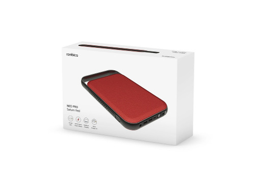Внешний аккумулятор NEO PRO Saturn для ноутбуков с QC/PD, 55000 mAh, красный