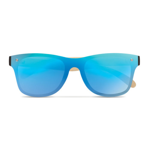 Солнцезащитные очки сплошные (синий)