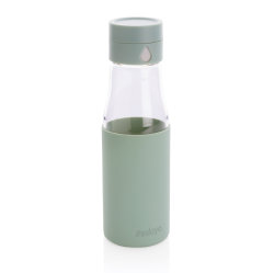 Стеклянная бутылка для воды Ukiyo с силиконовым держателем (арт P436.727)