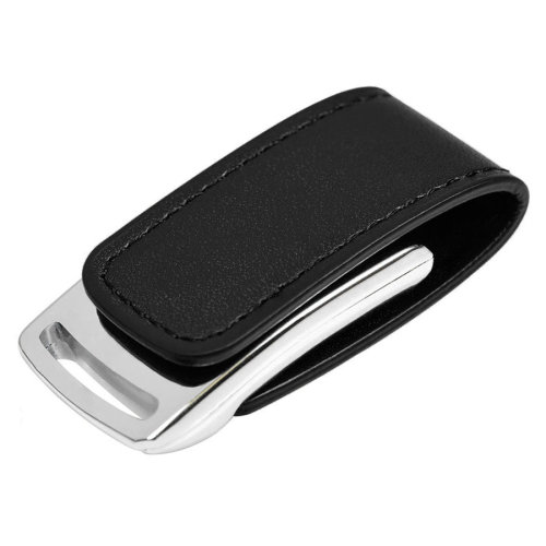 USB flash-карта "Lerix" (8Гб) (черный, серебристый)