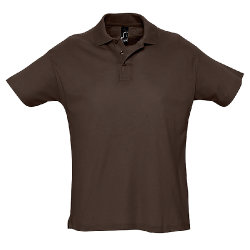 Рубашка поло мужская SUMMER II 170  (шоколадный)