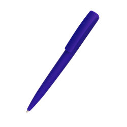 Ручка шариковая Jangle софт-тач - Темно-синий XX