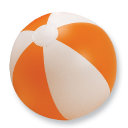 Мяч надувной пляжный (оранжевый)