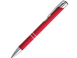 BETA SOFT. Алюминиевая шариковая ручка, Красный