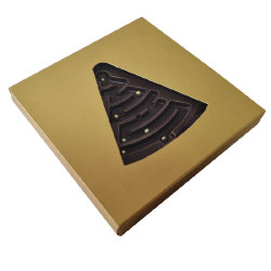 Шоколадный набор с логотипом лабиринт 40 гр «Ёлочка»