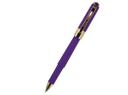 Ручка пластиковая шариковая Monaco, 0,5мм, синие чернила, фиолетовый