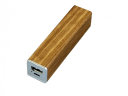PB-wood1 Универсальное зарядное устройство power bank прямоугольной формы. 2600MAH. Красный