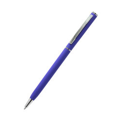 Ручка металлическая Tinny Soft-S, синий
