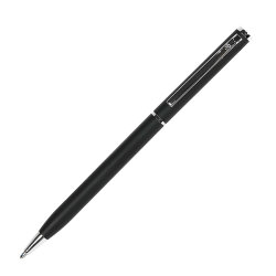 Ручка шариковая SLIM, глянцевый корпус (черный)