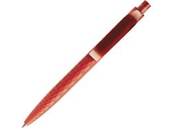 Ручка шариковая QS 01 PRT софт-тач, красный